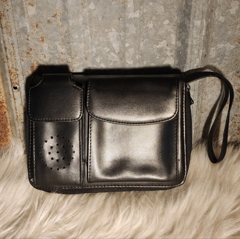 VINTAGE Leather River Ridge Personal Organizer/Planner With Caculator